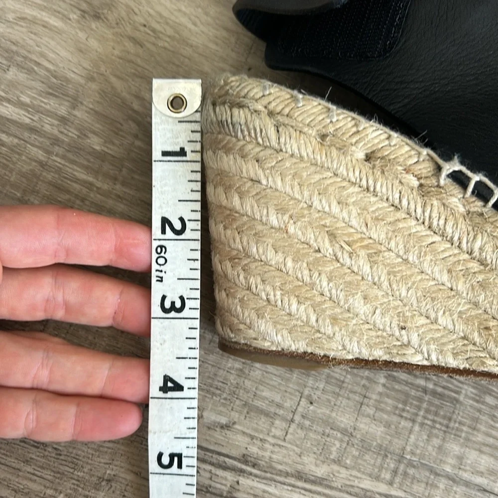 CELINE Espadrille Wedge Shoes 8